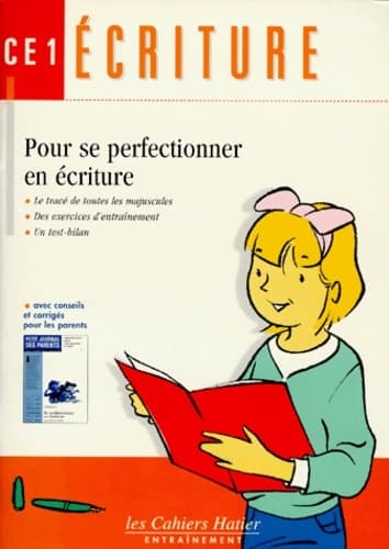 écriture CE1 : Pour se perfectionner en écriture - Jean Guion